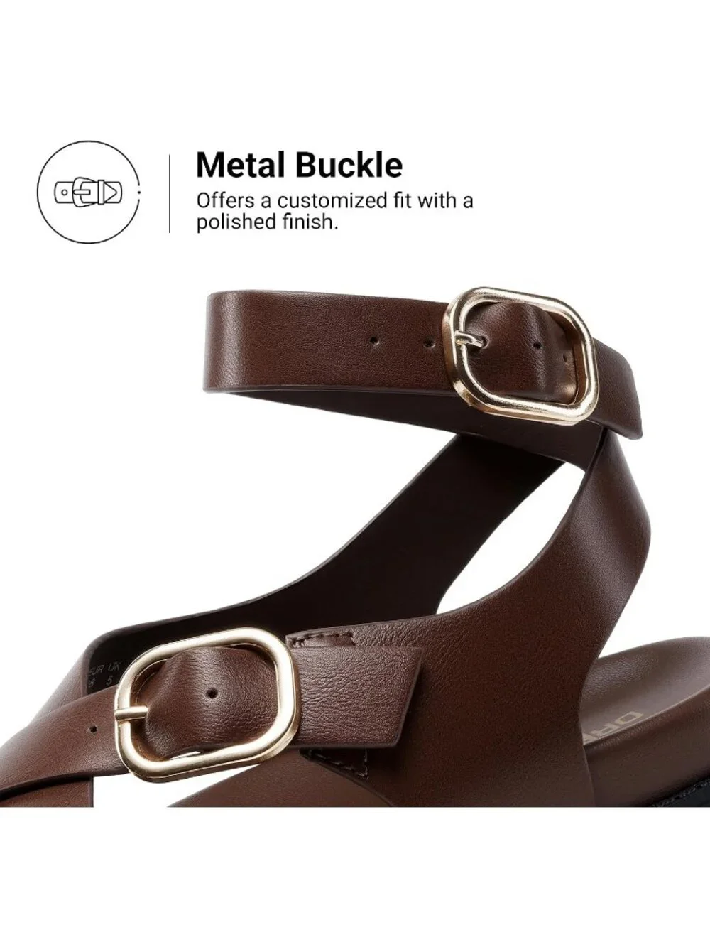 Women's Brown Flat Solid Thong Comfortable Footbed Platform Strappy Sandal Shoes